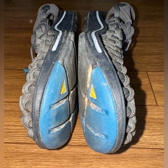KEEN UNEEK Men’s Size 12 M Classic 2 Rope Cord Sandals Dark Grey Magnet / Black - Picture 7 of 15